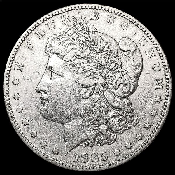 1885-S Morgan Silver Dollar CLOSELY UNCIRCULATED