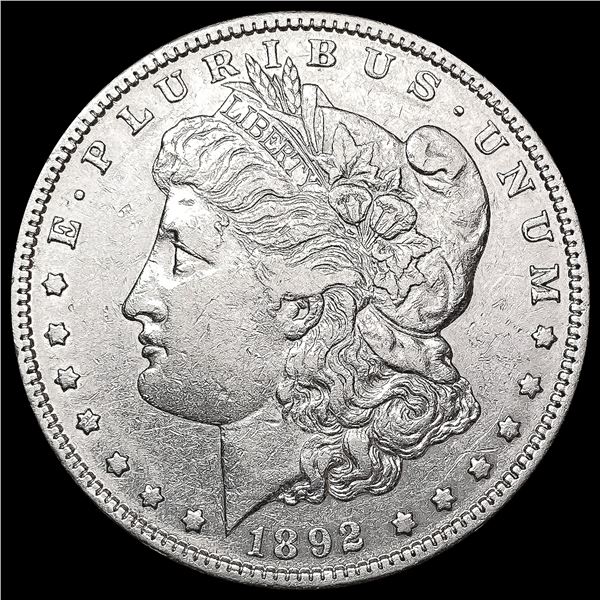 1892-S Morgan Silver Dollar CLOSELY UNCIRCULATED