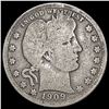 Image 1 : 1909-O Barber Quarter NICELY CIRCULATED
