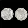 Image 1 : [2] Morgan Silver Dollars [1878, 1921] CLOSELY UNC