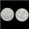 Image 2 : [2] Morgan Silver Dollars [1878, 1921] CLOSELY UNC