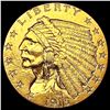 Image 1 : 1913 $2.50 Gold Quarter Eagle UNCIRCULATED