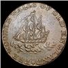 Image 2 : 1793 Hampsire Halfpenny CLOSELY UNCIRCULATED
