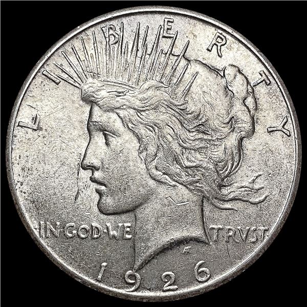 1926 Silver Peace Dollar CLOSELY UNCIRCULATED