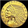 Image 1 : 1909-D $5 Gold Half Eagle CLOSELY UNCIRCULATED