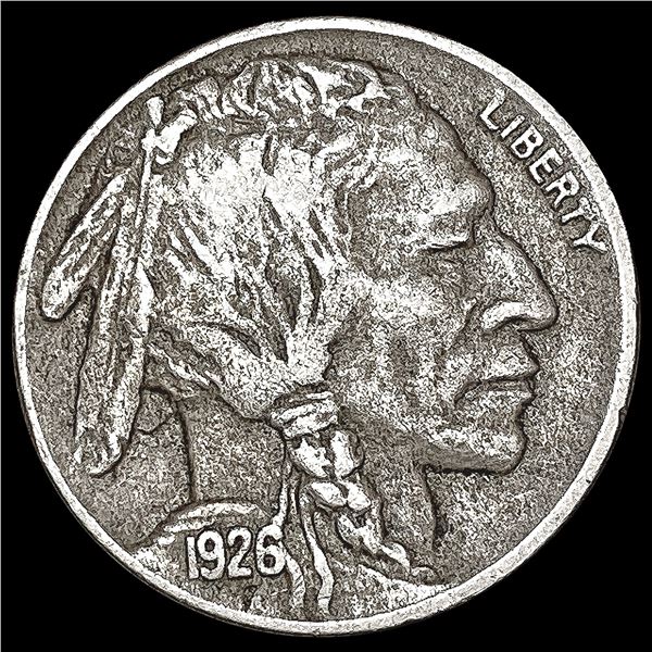 1926-S Buffalo Nickel LIGHTLY CIRCULATED