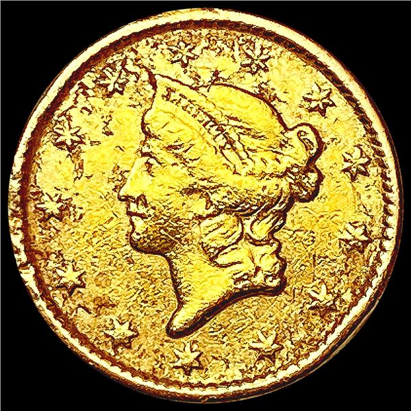 1851 Rare Gold Dollar NICELY CIRCULATED