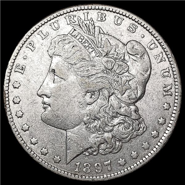 1897-O Morgan Silver Dollar CLOSELY UNCIRCULATED