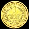 Image 2 : 1853-O Rare Gold Dollar UNCIRCULATED