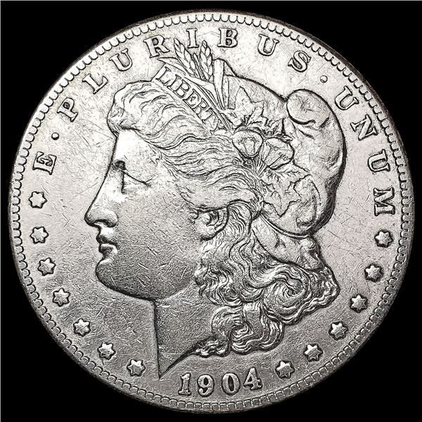 1904-S Morgan Silver Dollar NEARLY UNCIRCULATED