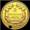 Image 2 : 1854 $3 Gold Piece NICELY CIRCULATED