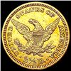 Image 2 : 1907 $2.50 Gold Quarter Eagle CLOSELY UNCIRCULATED