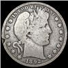Image 1 : 1892-O Barber Half Dollar NICELY CIRCULATED