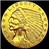 Image 1 : 1911 $2.50 Gold Quarter Eagle CLOSELY UNCIRCULATED