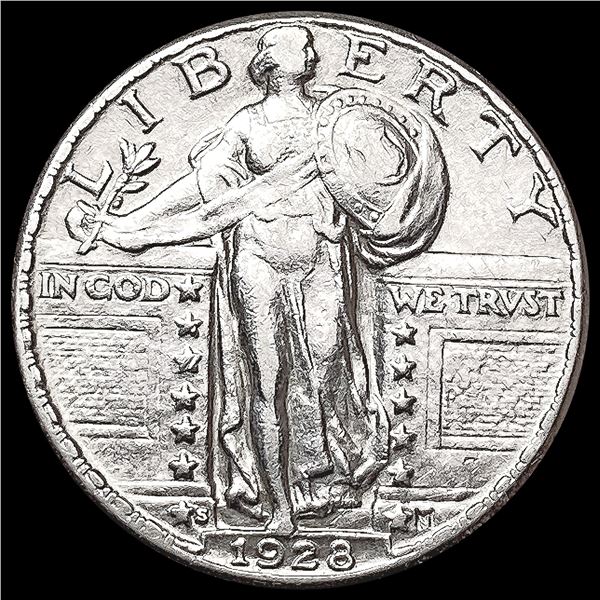 1928-S Standing Liberty Quarter CLOSELY UNCIRCULAT