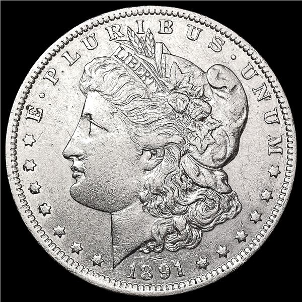 1891-O Morgan Silver Dollar CLOSELY UNCIRCULATED