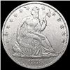 Image 1 : 1876 Seated Liberty Half Dollar ABOUT UNCIRCULATED