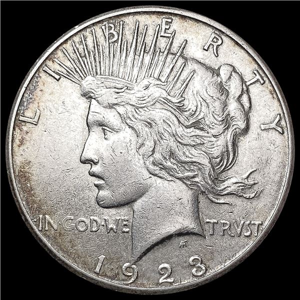1923-S Silver Peace Dollar NEARLY UNCIRCULATED