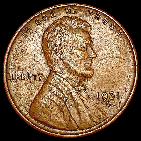 1931-S Wheat Cent UNCIRCULATED