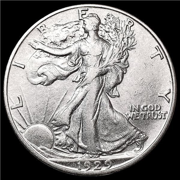 1929-D Walking Liberty Half Dollar CLOSELY UNCIRCU