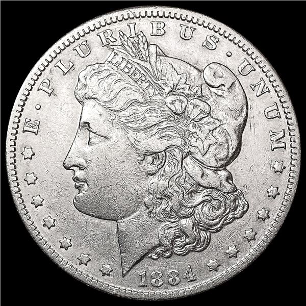 1884-S Morgan Silver Dollar CLOSELY UNCIRCULATED