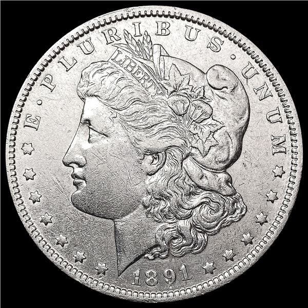 1891-O Morgan Silver Dollar CLOSELY UNCIRCULATED