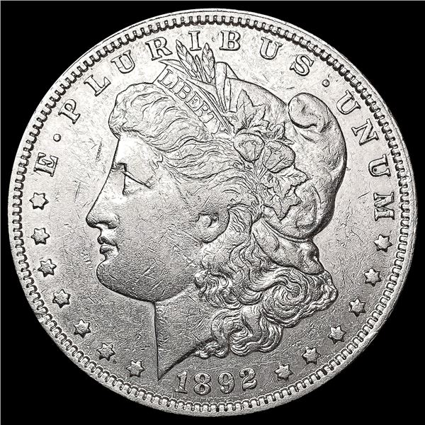 1892-O Morgan Silver Dollar CLOSELY UNCIRCULATED