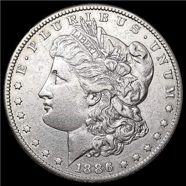 1886-S Morgan Silver Dollar CLOSELY UNCIRCULATED
