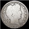 Image 1 : 1897-S Barber Quarter NICELY CIRCULATED