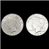 Image 1 : [2] 1935 Peace Silver Dollars CLOSELY UNCIRCULATED