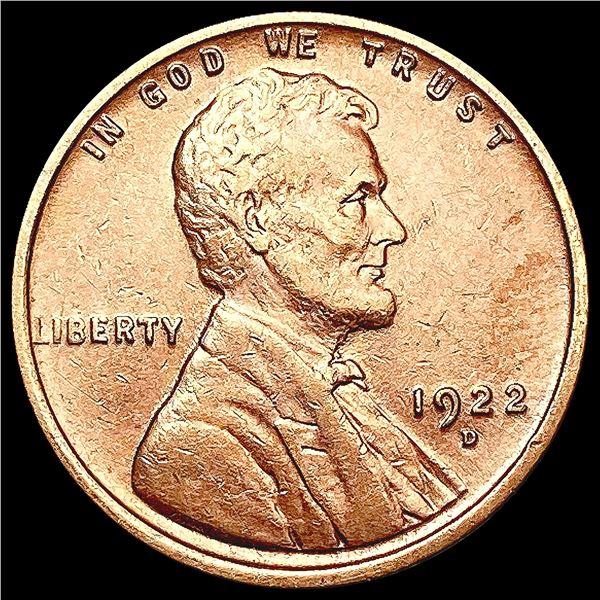 1922-D Wheat Cent CLOSELY UNCIRCULATED