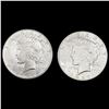 Image 1 : [2] Peace Silver Dollars [1927-S, 1927-D] CLOSELY