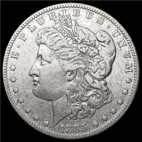 1885-S Morgan Silver Dollar NEARLY UNCIRCULATED