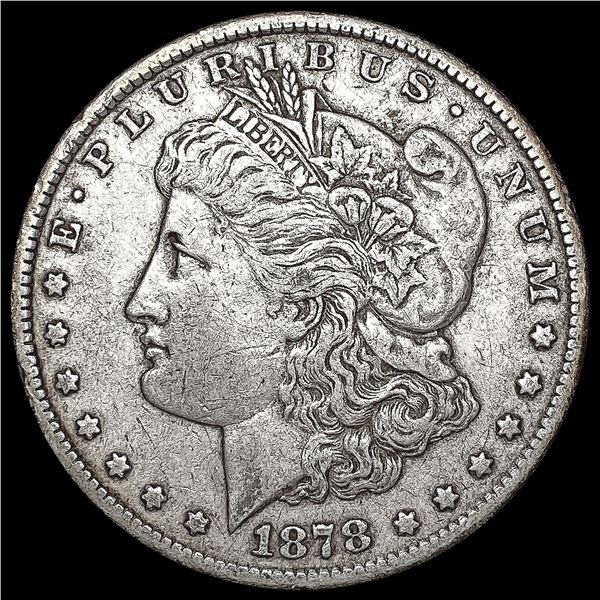 1878-CC Morgan Silver Dollar NEARLY UNCIRCULATED