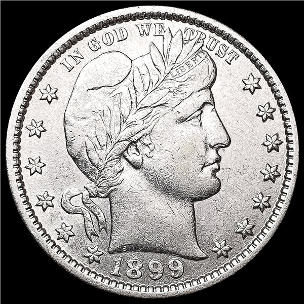 1899 Barber Quarter CHOICE AU
