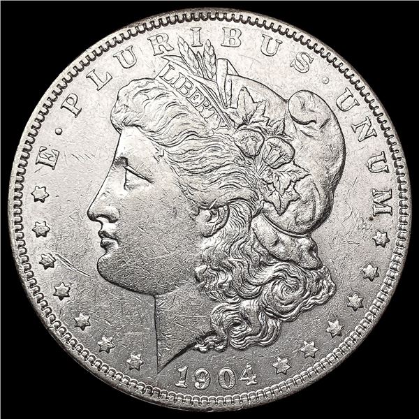 1904 Morgan Silver Dollar CLOSELY UNCIRCULATED