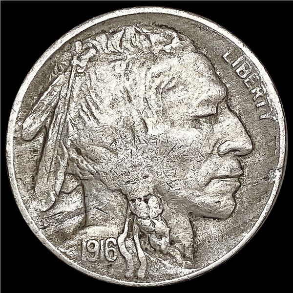1916-S Buffalo Nickel LIGHTLY CIRCULATED