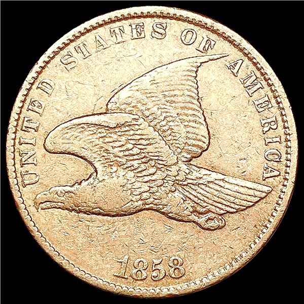 1858 Flying Eagle Cent LIGHTLY CIRCULATED