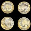 Image 2 : [4] Buffalo Nickels [1920, 1927, 1928, 1929] CHOIC