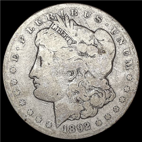 1892-CC Morgan Silver Dollar NICELY CIRCULATED