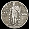 Image 1 : 1918-D Standing Liberty Quarter NICELY CIRCULATED