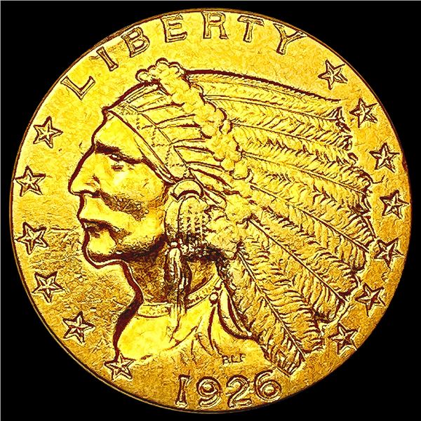 1926 $2.50 Gold Quarter Eagle CLOSELY UNCIRCULATED