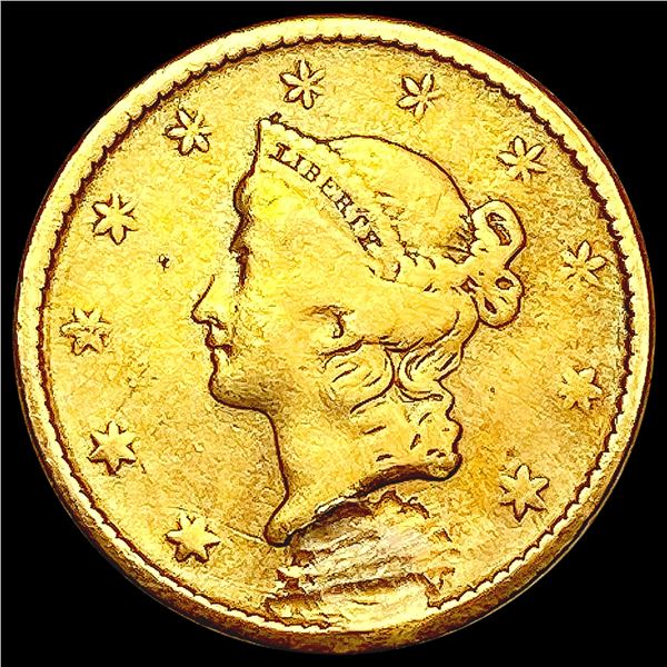 1852 Rare Gold Dollar NICELY CIRCULATED