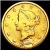 Image 1 : 1852 Rare Gold Dollar NICELY CIRCULATED