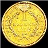 Image 2 : 1852 Rare Gold Dollar NICELY CIRCULATED