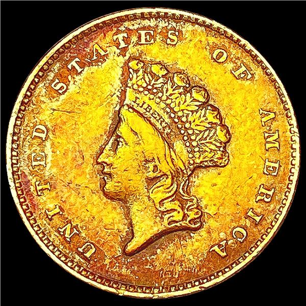 1855 Rare Gold Dollar LIGHTLY CIRCULATED