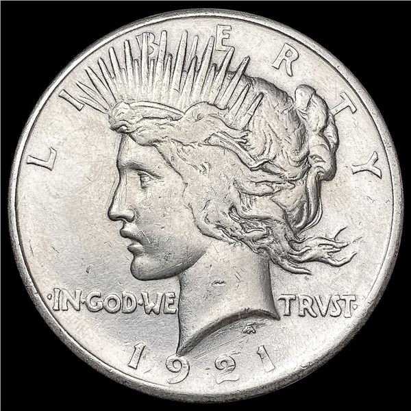 1921 Silver Peace Dollar CLOSELY UNCIRCULATED