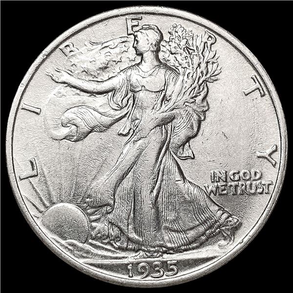 1935 Walking Liberty Half Dollar CHOICE AU