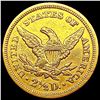 Image 2 : 1852 $2.50 Gold Quarter Eagle CLOSELY UNCIRCULATED
