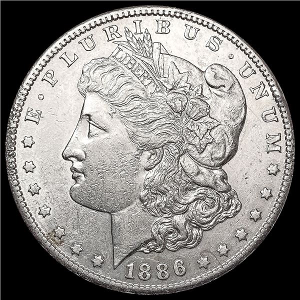 1886-S Morgan Silver Dollar CLOSELY UNCIRCULATED